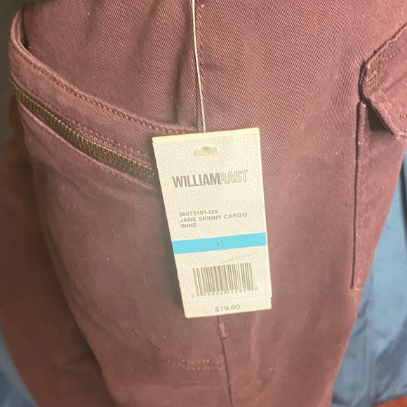 WILLIAMRAST JANE SKINNY CARGO WINE - Picture 4 of 4